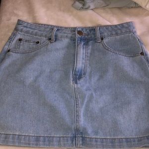 Forever 21 jean skirt